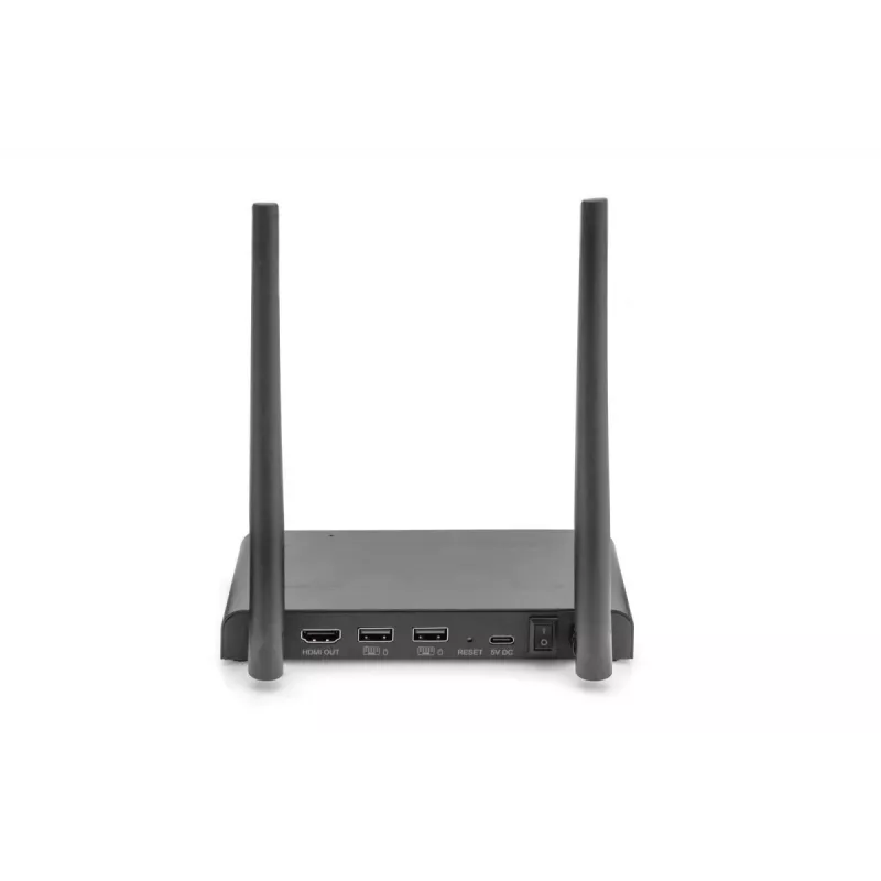 Kit extensor HDMI KVM sem fios 4K DIGITUS, 150 m (DS-55328)
