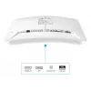 Monitor de computador Philips Evnia 5000 34M2C5501A/00 86,4 cm (34 polegadas) 3440 x 1440 píxeis Wide Quad HD LCD branco