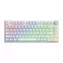 Teclado gaming Savio Phenix WHITE GAT amarelo USB Bluetooth QWERTY