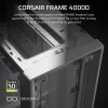 Caixa mid-tower CORSAIR Midi Frame 4000d branca