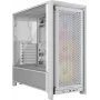 Caixa mid-tower CORSAIR Midi Frame 4000d Rs ArGB branca
