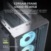 Caixa mid-tower CORSAIR Midi Frame 4000d Rs ArGB branca