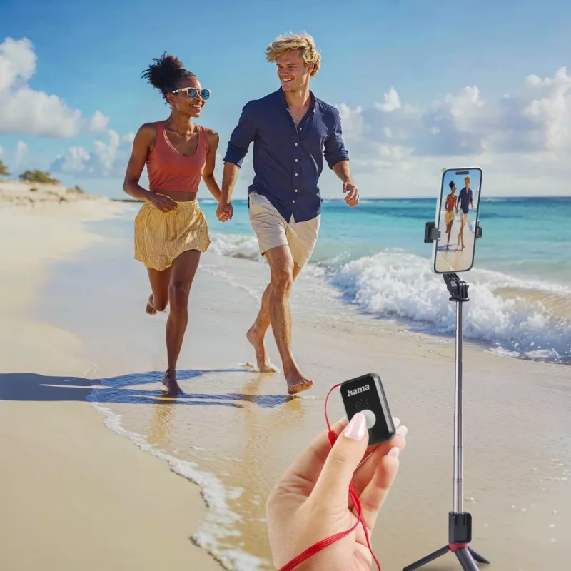 Pau de selfie Hama Fancy Stand 70 II Smartphone Preto