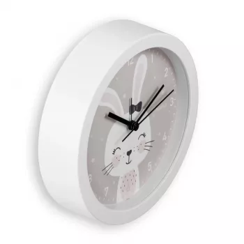 Relógio analógico Hama Maui Redondo Cinzento, Branco