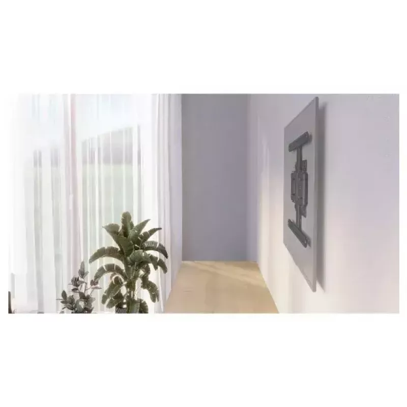 Suporte de parede Hama Ultraslim 2,29 m Preto Máx 50 kg VESA 600x400