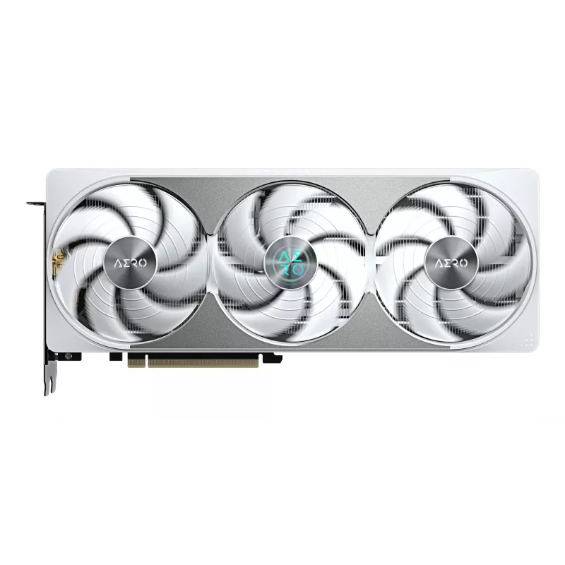 Placa gráfica GIGABYTE GeForce RTX 5080 AERO OC SFF 16G - 16 GB GDDR7, 256 bits, PCI-E 5.0, 2730 MHz de frequência do núcleo, 3 x DisplayPort, 1 x HDMI, GV-N5080AERO OC-16GD