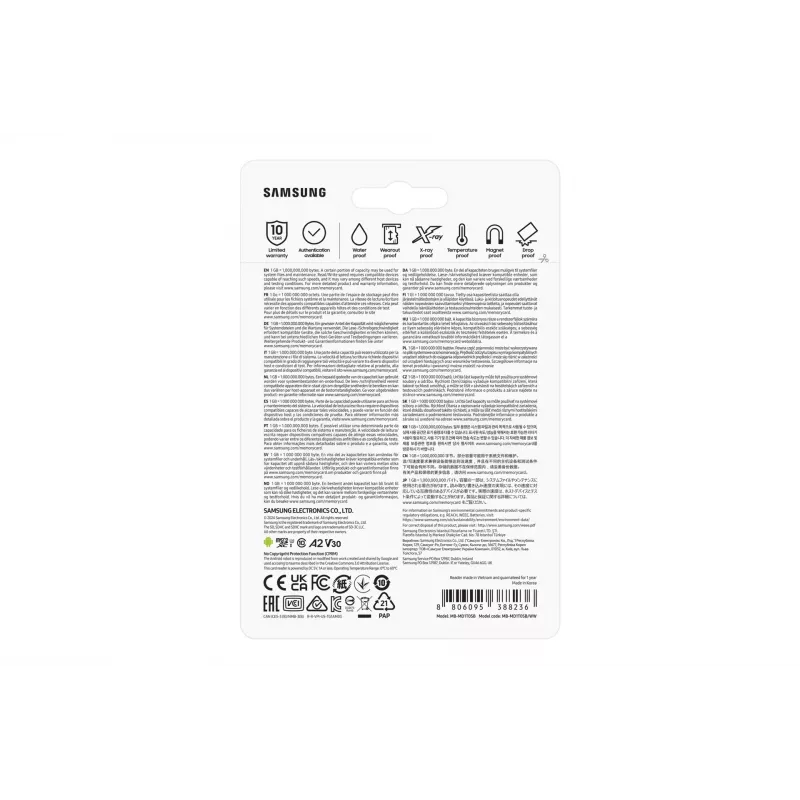 Samsung MB-MD1T0S 1 TB MicroSDXC UHS-I Classe 10