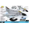 Cobi Blocks Armed Force F-4 Phantom II modelo, conjunto de construção de 703 peças