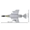 Cobi Blocks Armed Force F-4 Phantom II modelo, conjunto de construção de 703 peças