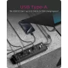 ICY BOX IB-HUB1720-U3 preto