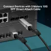 TP-Link Cabo Direct Attach SFP+ 10G de 3 metros, 3 m, DAC, SFP+, SFP+