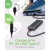 ICY BOX IB-1808MCT-CU31 Caixa para SSD preto M.2