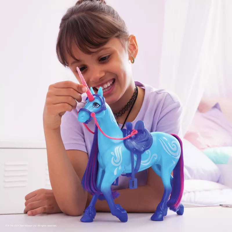 Spin Master Unicorn Academy 6067376 figura do unicórnio River, a partir dos 4 anos