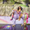 Spin Master Unicorn Academy 6067325 Light Magic Wildstar e Sophia conjunto de boneca e figura de unicórnio, a partir dos 4 anos