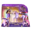 Spin Master Unicorn Academy 6067325 Light Magic Wildstar e Sophia conjunto de boneca e figura de unicórnio, a partir dos 4 anos