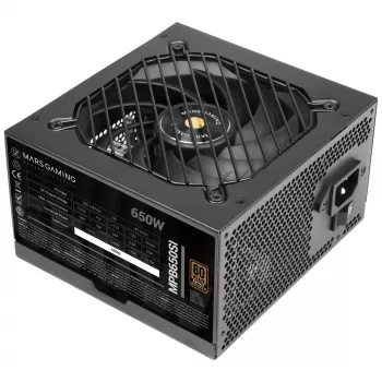 Fonte de alimentação Mars Gaming MPB650SI 650 W 24-pin ATX ATX preta