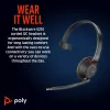 HP Poly Blackwire 5210 Headset monaural USB-C + ficha de 3,5 mm + adaptador USB-C/A