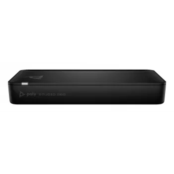 HP Poly 45W adaptador PoE++ 2,5 Gbit/s com ímanes / cabo CAT6A de 0,23 m com cabo de alimentação