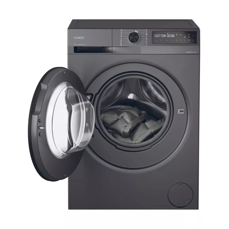 Máquina de lavar Candy BR 410B8G-S de carregamento frontal 10 kg 1400 rpm antracite