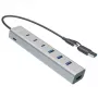 i-tec hub de carregamento em metal USB-C/USB-A 7 portas (3x USB-C, 4x USB-A)