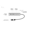 i-tec hub de carregamento em metal USB-C/USB-A 7 portas (3x USB-C, 4x USB-A)