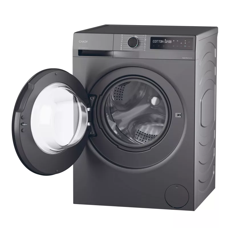 Máquina de lavar Candy BR 48B6G-S de carregamento frontal 8 kg 1400 rpm antracite