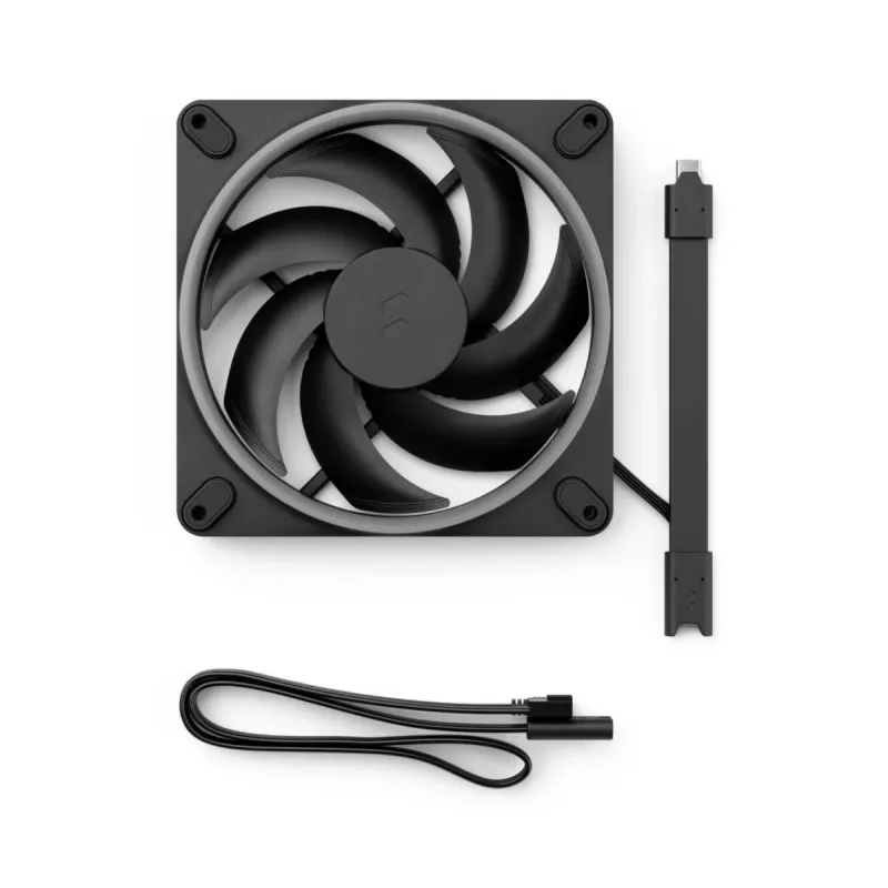 Ventoinha FRACTAL DESIGN Momentum 14 RGB, preto