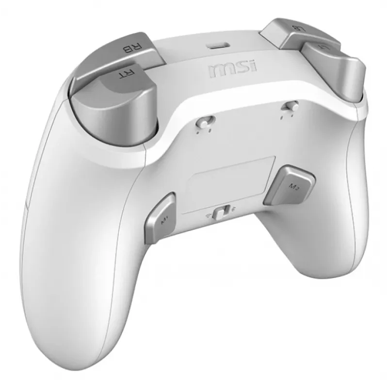 Comando MSI FORCE GC300 WIRELESS WHITE USB 2.0 analógico para PC