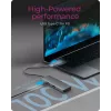 ICY BOX IB-DK4022a-CPD com fios USB 3.2 Gen 1 (3.1 Gen 1) Type-C alumínio, prateado