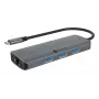 ICY BOX IB-DK4034a-CPD com fios USB 3.2 Gen 1 (3.1 Gen 1) Type-C alumínio, prateado