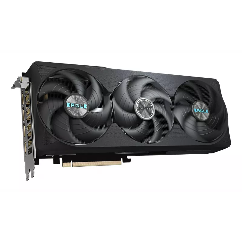 Placa gráfica GIGABYTE GeForce RTX 5070 Ti EAGLE OC SFF 16G - 16GB GDDR7, 256bit, PCI-E 5.0, 2542 MHz de frequência do núcleo, 3 x DP 2.1a, 1 x HDMI 2.1b, NVIDIA DLSS 4, GV-N507TEAGLE OC-16GD