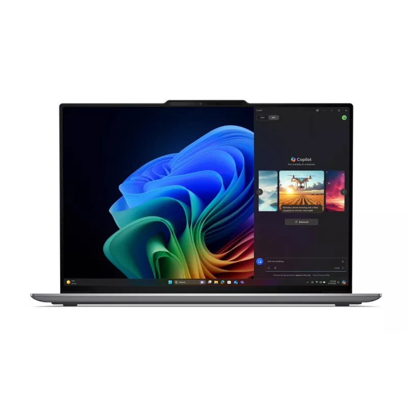 Lenovo ThinkPad X9-15 Gen 1 Copilot+ PC Intel Core Ultra 7 258V Portátil 38,9 cm (15,3 polegadas) Ecrã tátil 2.8K 32 GB LPDDR5x-SDRAM 1 TB SSD Wi-Fi 7 (802.11be) Windows 11 Pro French Grey