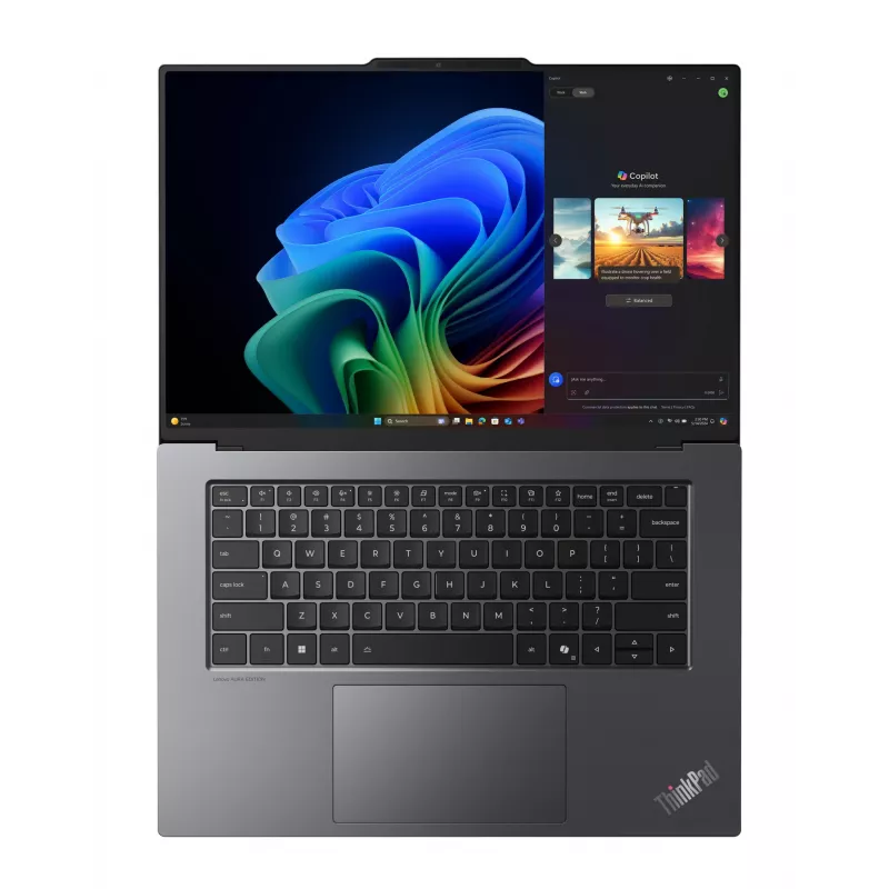 Lenovo ThinkPad X9-15 Gen 1 Copilot+ PC Intel Core Ultra 7 258V Portátil 38,9 cm (15,3 polegadas) Ecrã tátil 2.8K 32 GB LPDDR5x-SDRAM 1 TB SSD Wi-Fi 7 (802.11be) Windows 11 Pro French Grey