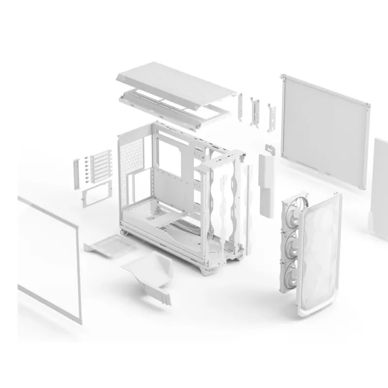 FRACTAL DESIGN Meshify 3 XL Branco RGB TG Clear Tint