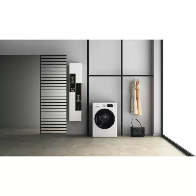 Máquina de lavar e secar roupa Whirlpool FFWDD1076258B de instalação livre carga frontal branco