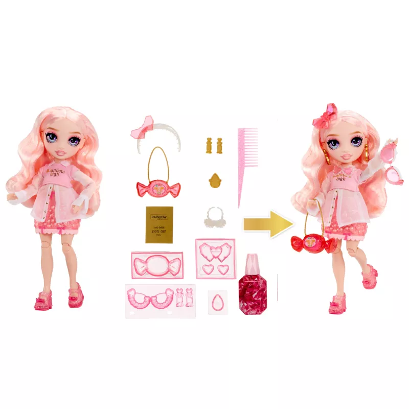 MGA Rainbow High Creative Crystals boneca Bella 121367, a partir dos 8 anos