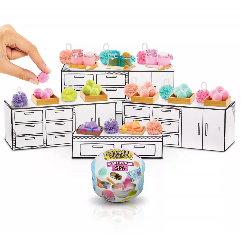 Miniverse - Make It Mini Spa, 8 anos, multicolor, plástico