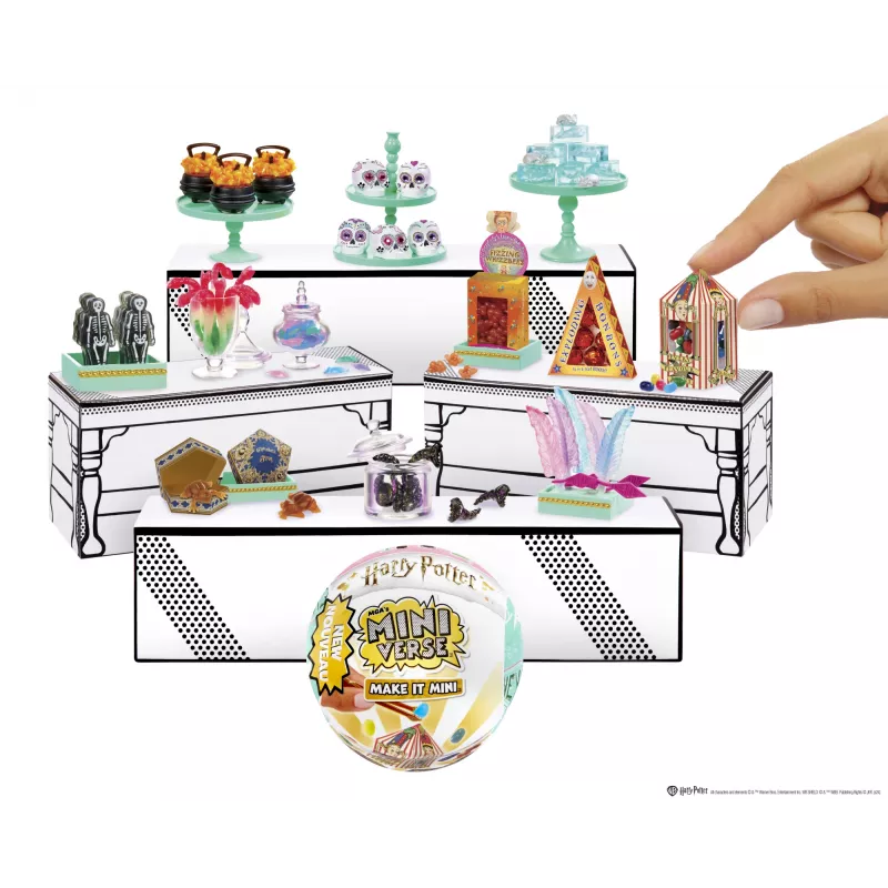 Miniverse Make It Mini Harry Potter Honeydukes in PDQ, 8 anos, multicolor, plástico