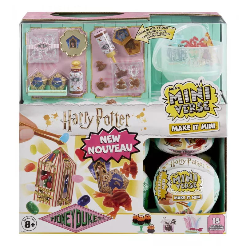 Miniverse Make It Mini Harry Potter Honeydukes in PDQ, 8 anos, multicolor, plástico