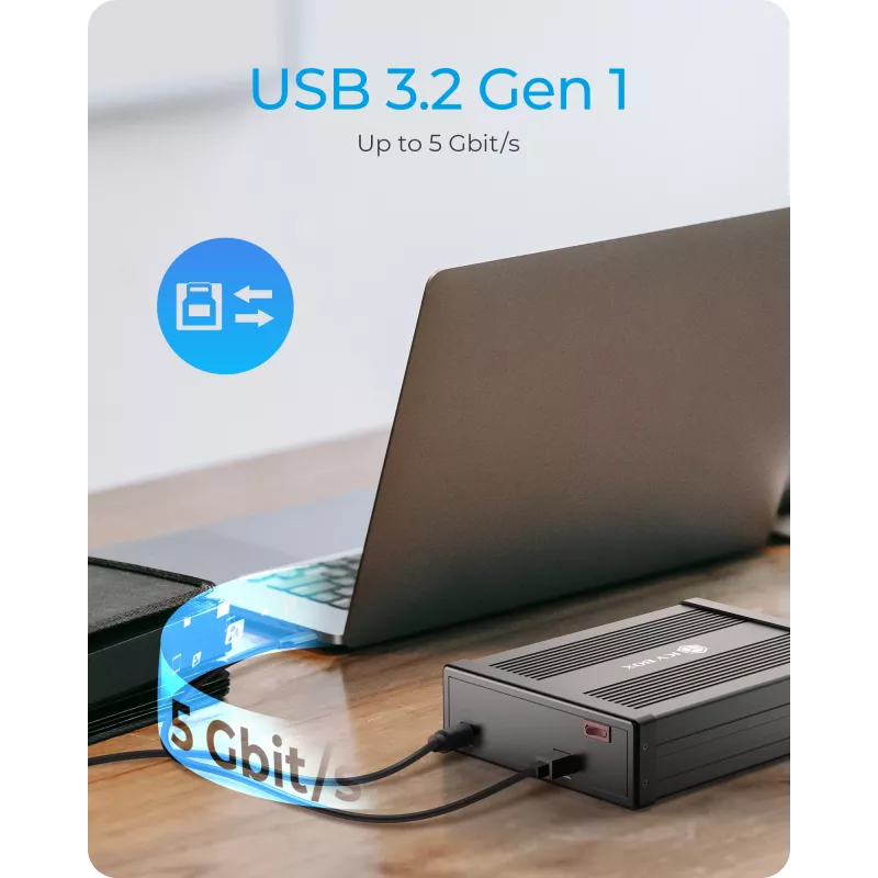 ICY BOX IB-525-U3 caixa para unidade ótica 13,3 cm (5,25