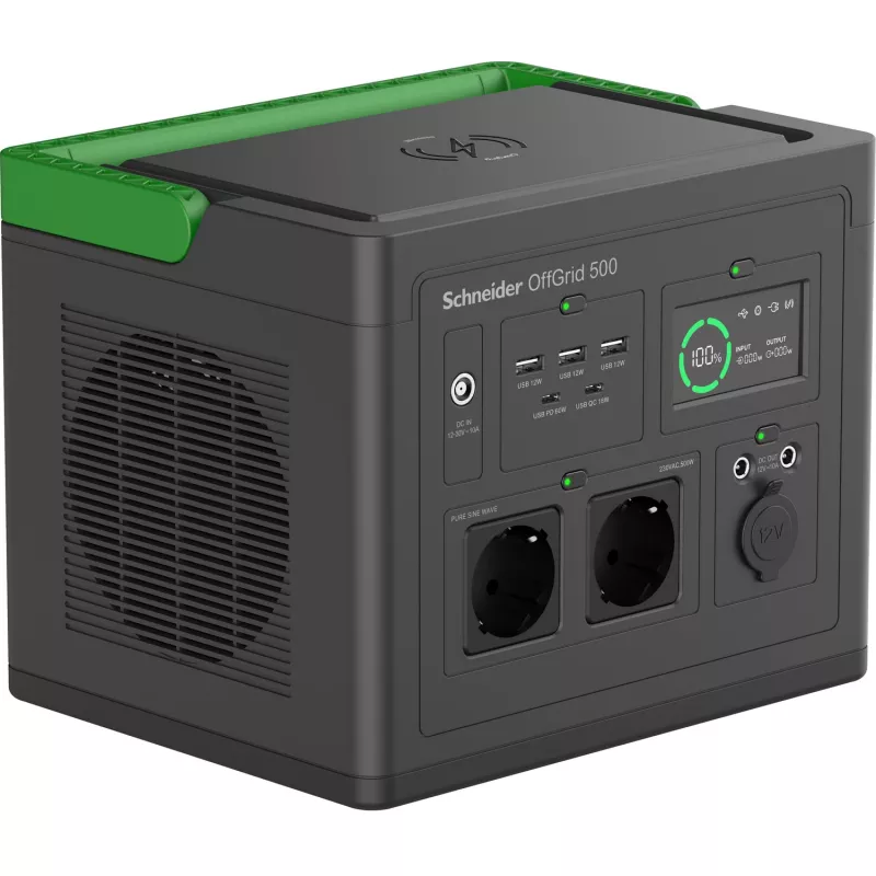 APC PPS500-GR estação de energia portátil iões de lítio (Li-Ion) 749 W 5,5 kg