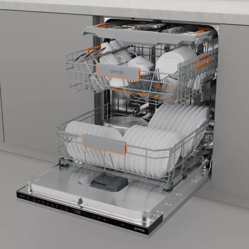 Gorenje GV673C65 máquina de lavar loiça de encastrar, 16 conjuntos, classe energética C