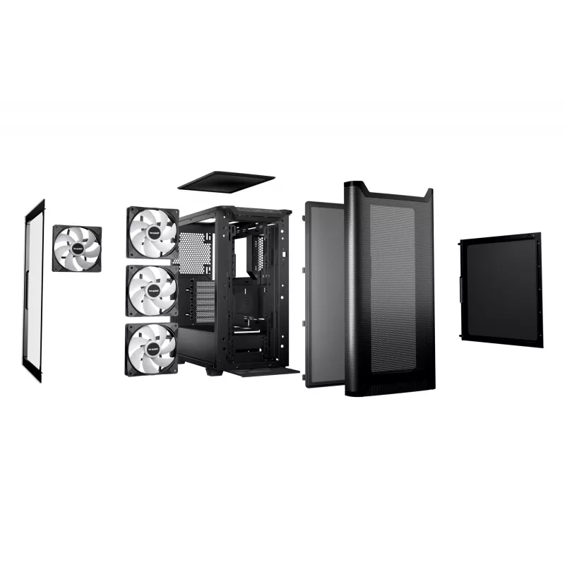 Caixa de PC be quiet! Pure Base 501 DX preto Midi Tower