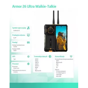 Smartphone UleFone Armor 26 Ultra 6,1