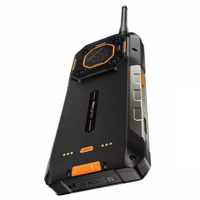 Ulefone Armor 26 Ultra smartphone 5G, walkie-talkie, 12GB RAM, 512GB, IP69K, preto (sem carregador)