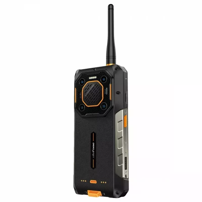 Ulefone Armor 26 Ultra smartphone 5G, walkie-talkie, 12GB RAM, 512GB, IP69K, preto (sem carregador)