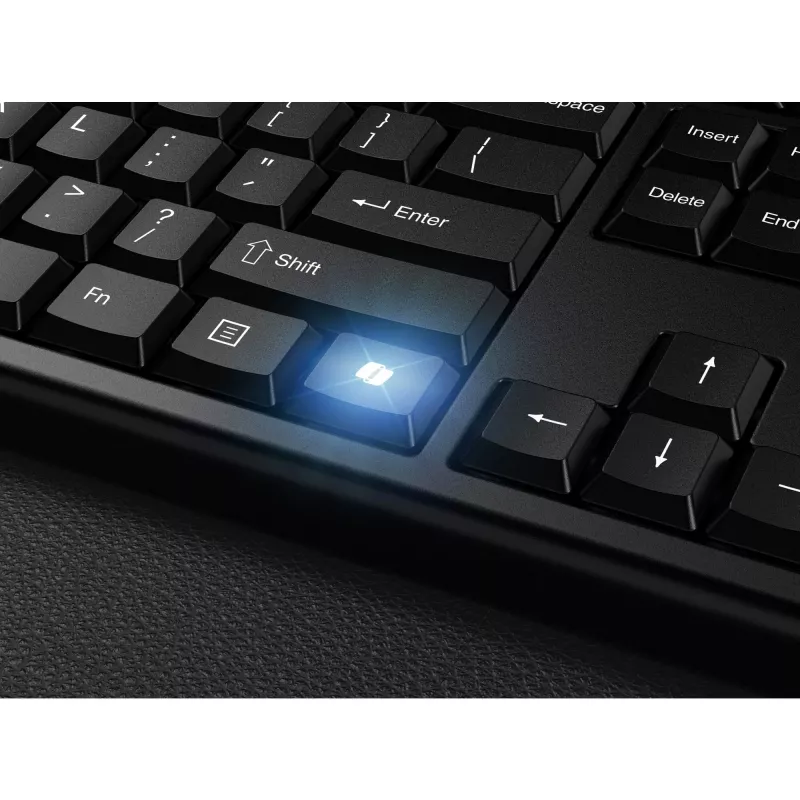 Conjunto de teclado e rato sem fios Kensington K75560WW tamanho completo QWERTY