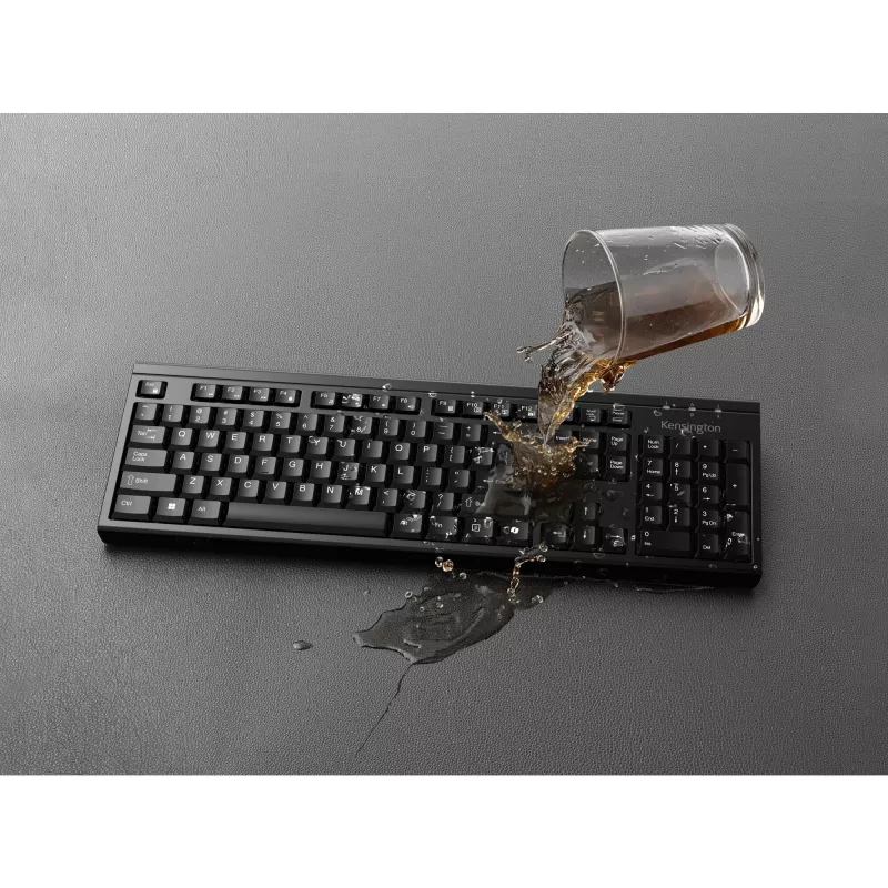 Conjunto de teclado e rato sem fios Kensington K75560WW tamanho completo QWERTY