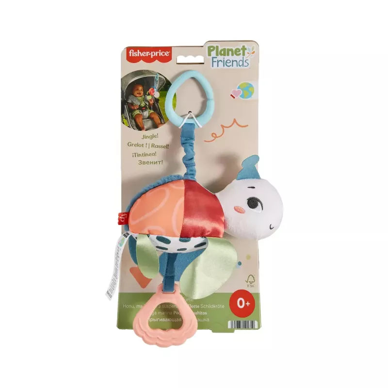 Tartaruga Fisher-Price Sea Me Bounce Turtle idade recomendada 0 a 2 anos