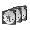 Genesis Oxal 120 ARGB ventoinha de caixa, pack de 3, preto, NGF-2265